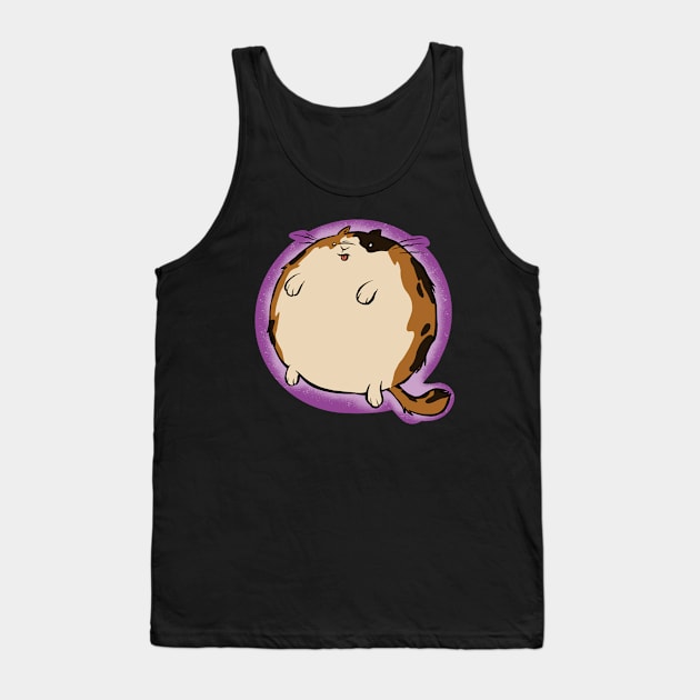 Calico Sphere Cat Tank Top by westinchurch